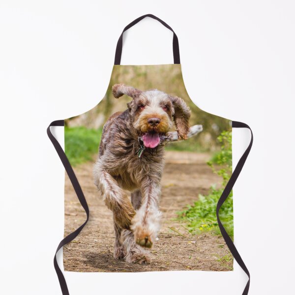 Item preview, Cantering through the woods Spinone designed and sold by FOLK ART FUSION by heidiannemorris.