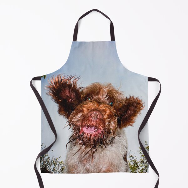 Item preview, Hey you down there Spinone by heidiannemorris designed and sold by FOLK ART FUSION by heidiannemorris.