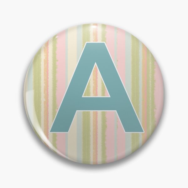 Item preview, The letter A in pastels designed and sold by digikim.