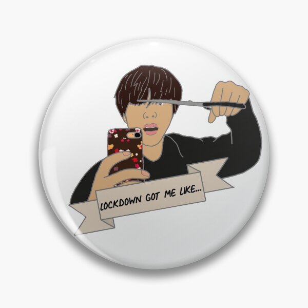 Item preview, BTS Jin ‘lockdown got me like’ designed and sold by berrrnice.