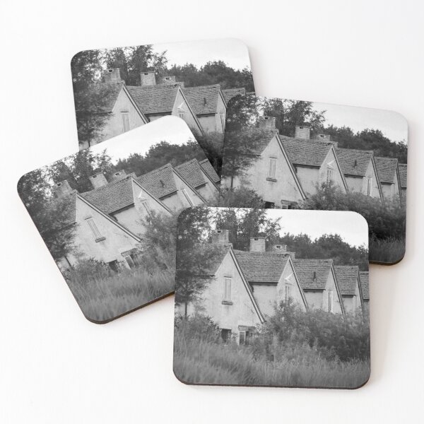 Item preview, The Village of Lower Slaughter in the Cotswolds - B&W designed and sold by BritishYank.