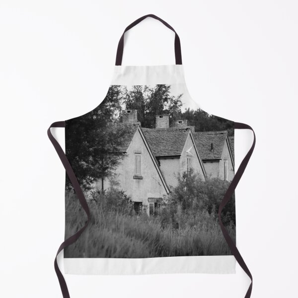 Item preview, The Village of Lower Slaughter in the Cotswolds - B&W designed and sold by BritishYank.
