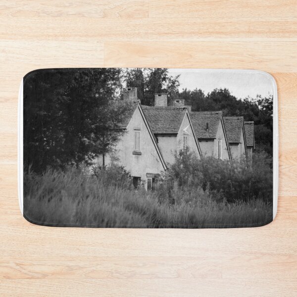 Item preview, The Village of Lower Slaughter in the Cotswolds - B&W designed and sold by BritishYank.