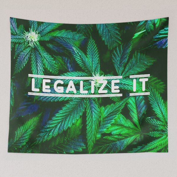 Item preview, Legalize It Cannabis 420 Weed Pop Culture Print designed and sold by Sornoran420.