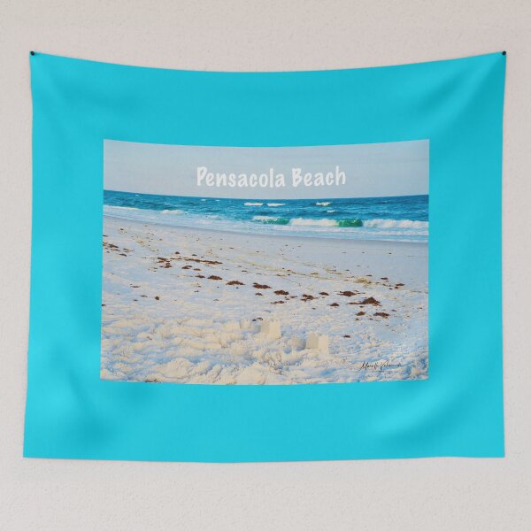 Item preview, Sandcastles at Pensacola Beach designed and sold by Marielle Valenzuela.