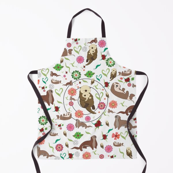 Item preview, Sea Otters pattern amazing sea otters Art designed and sold by kalimiro.