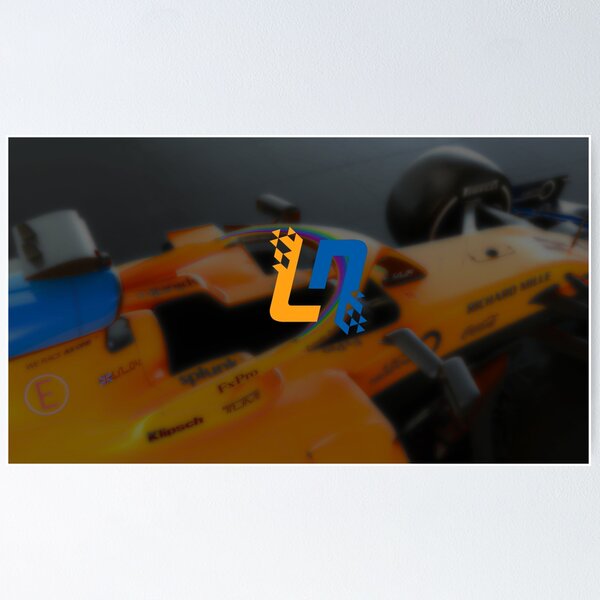 Item preview, Lando Norris Mclaren Background Series designed and sold by RoaRDesign.