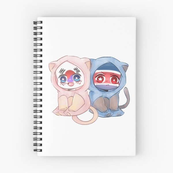 Item preview, Countryhumans chibi cute North and South Korea  designed and sold by CandyZONE.