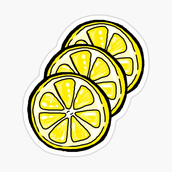 Lemon Slices Sticker