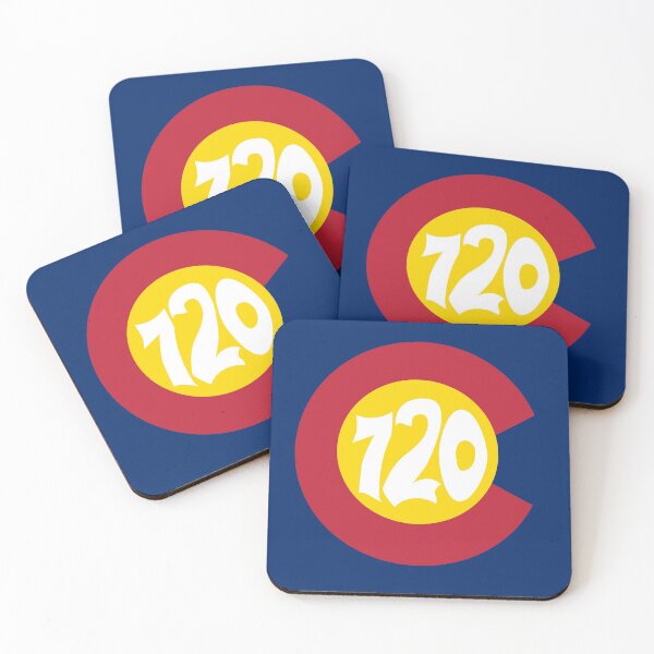 Item preview, Hand Drawn Colorado Flag 720 Area Code designed and sold by itsrturn.