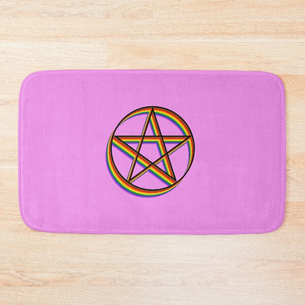 Item preview, Gay Pride Anarchist Black Flag Symbol designed and sold by Kole's Designs.