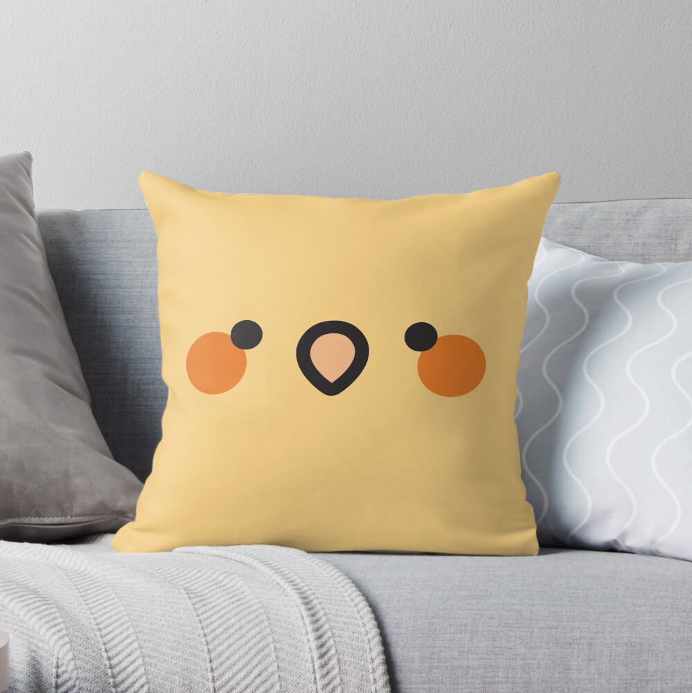 Item preview, Throw Pillow designed and sold by birdhism.