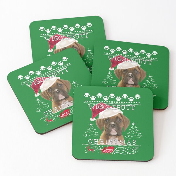 Item preview, Light Brindle Boxer Dog Christmas Sweater designed and sold by 3QuartersToday.
