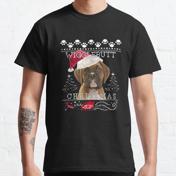 boxer dog christmas sweater