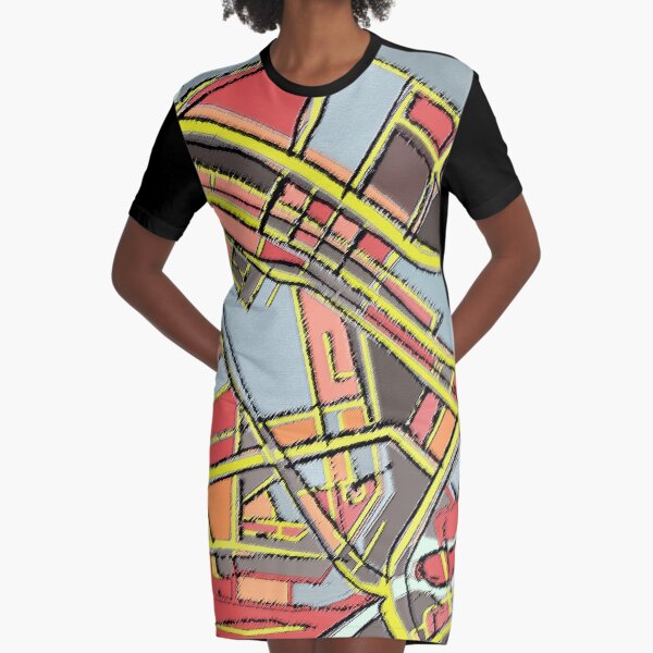Lowell, MA Graphic T-Shirt Dress
