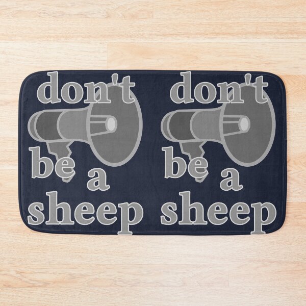 Item preview, don’t be a sheep 2 (on dark) Edit designed and sold by tuzlay.
