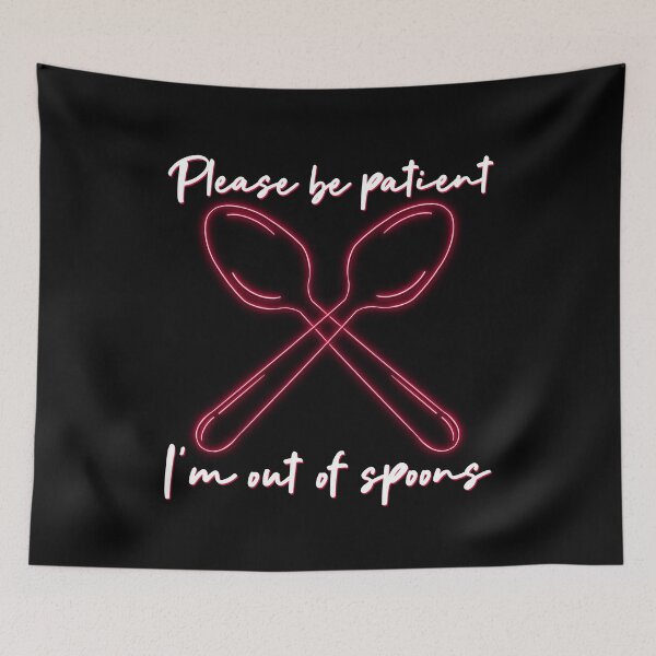 Item preview, Red Neon Out of Spoons designed and sold by Elle  Hazlett.