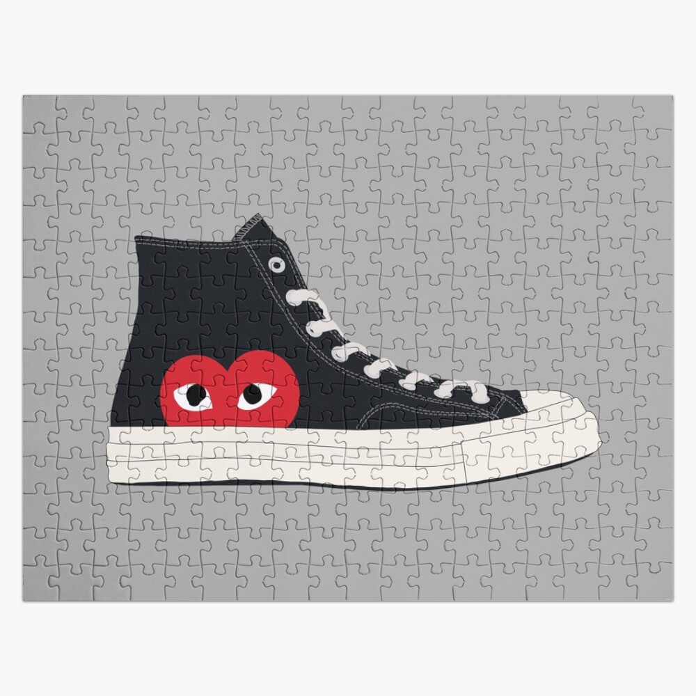 hidden heart high top sneaker