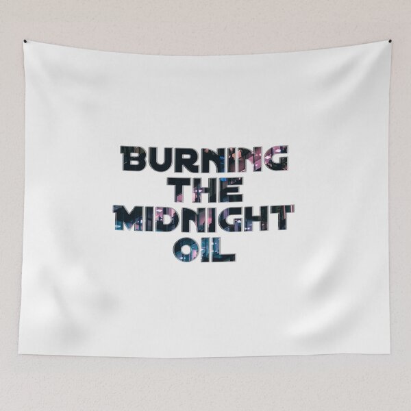 Item preview, Burning the Midnight Oil designed and sold by afternoontees.