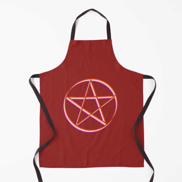Item preview, Lesbian Pride Pentagram designed and sold by Kole's Designs.