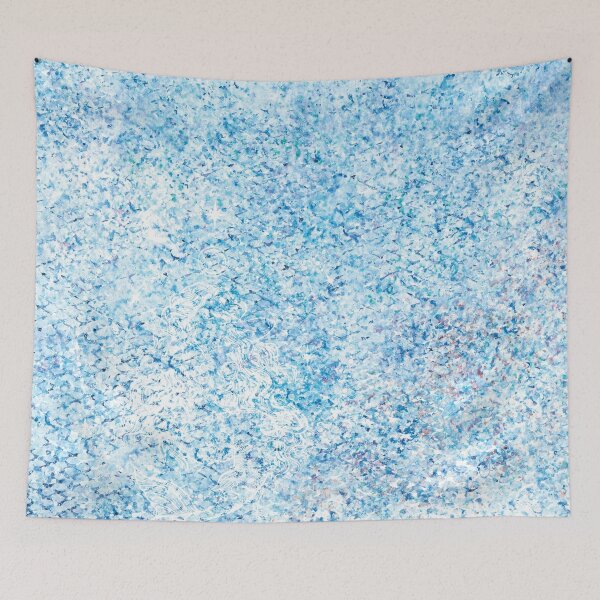 Item preview, Watercolor Mermaids Fun Sunset Soft Pastel Print designed and sold by ClaudiaFlores.