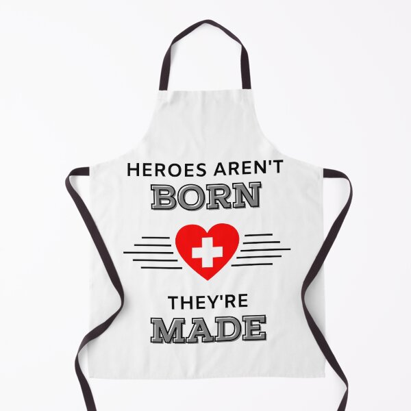 Item preview, Heroes are Made - Black Text designed and sold by Wisps & Whiskers Designs.