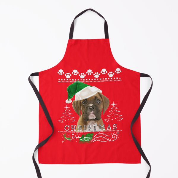 Item preview, Brindle Boxer Puppy Christmas Sweater designed and sold by 3QuartersToday.