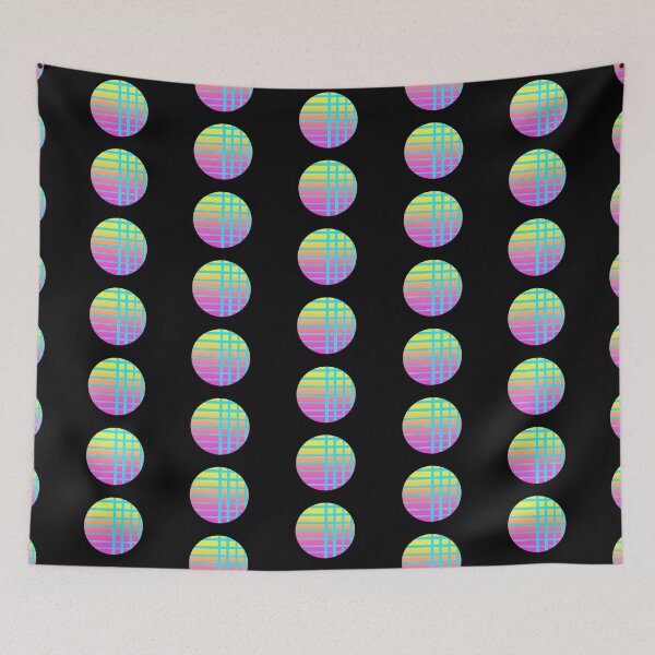 Item preview, RETRO WAVE, SYNTH WAVE 80S Theme, Pattern designed and sold by enigma3a.
