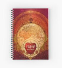 Cuaderno de espiral Sigue a tu corazón