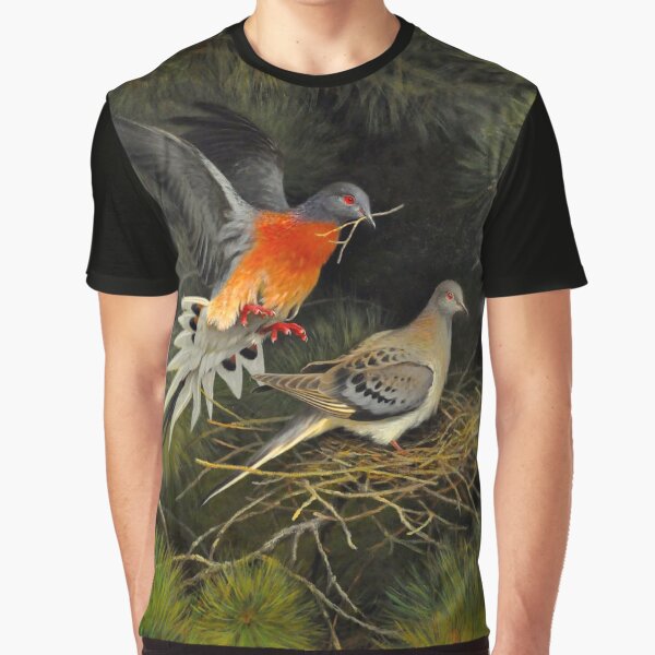 Passenger Pigeon Nest Graphic T-Shirt