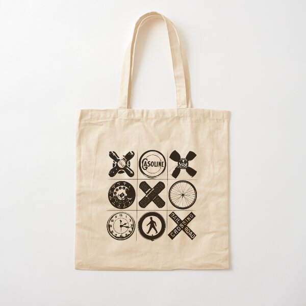 HIP TAC TOE Cotton Tote Bag