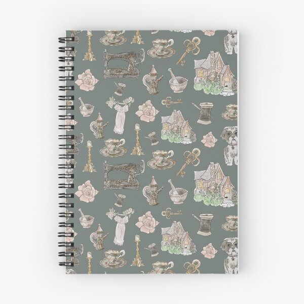 Item preview, Cottage Witch Pattern - Wrap Around with Dark Background designed and sold by Regan Ralston.