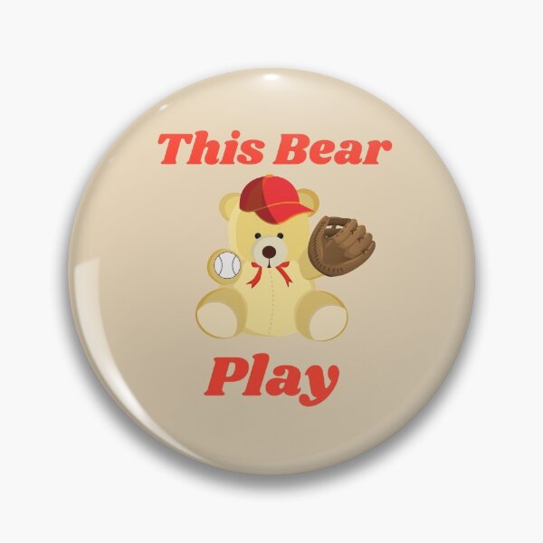 Item preview, Cartoon Bear THis Bear Play designed and sold by havefun43.