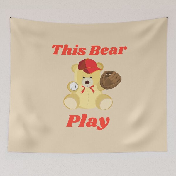Item preview, Cartoon Bear THis Bear Play designed and sold by havefun43.