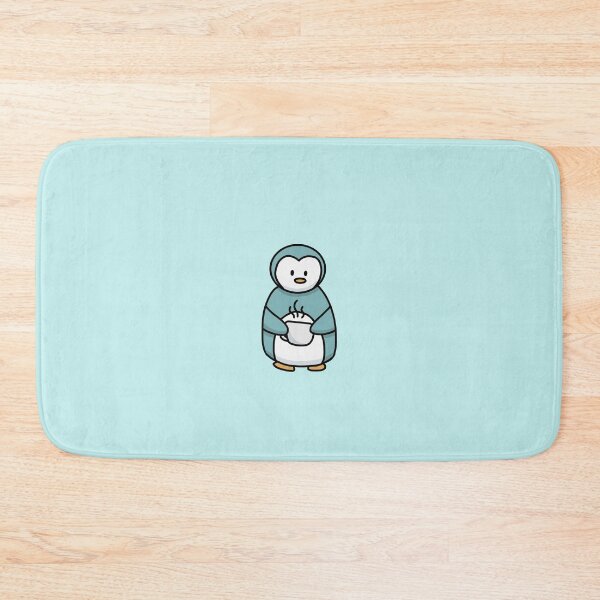 Item preview, Penguin With Tea Coffee Hot Chocolate Mug designed and sold by bassoongirl123.