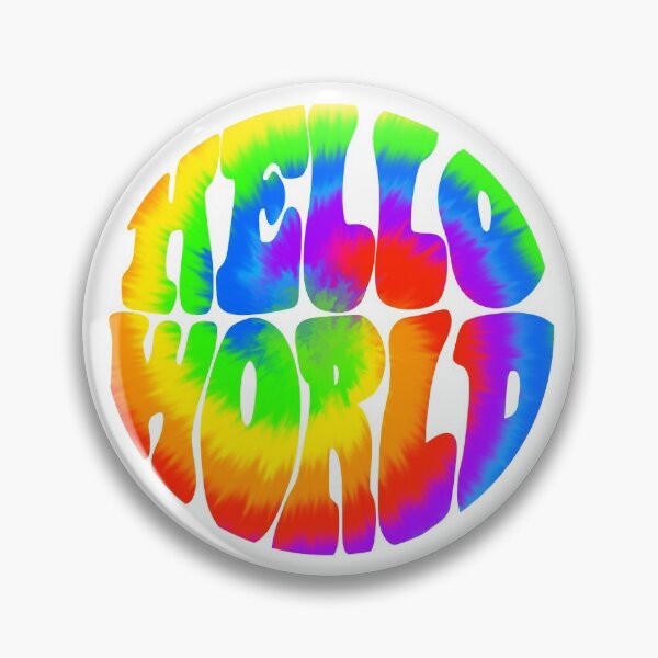 Item preview, Hello World Tie Dye designed and sold by cd26.