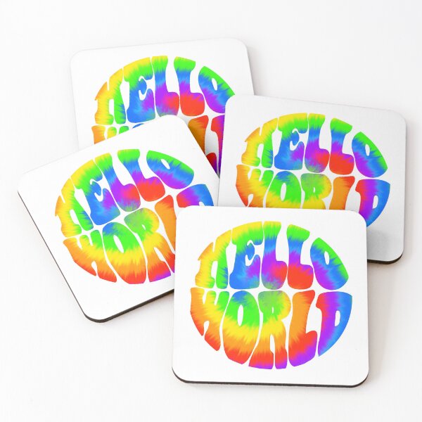 Item preview, Hello World Tie Dye designed and sold by cd26.