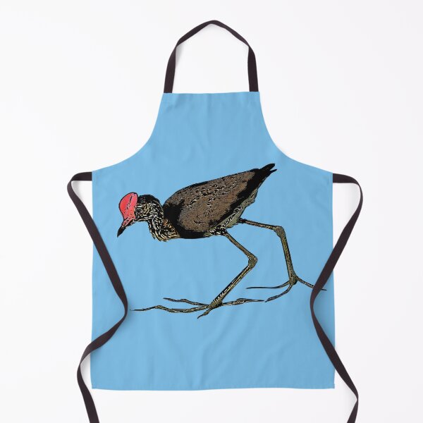 Item preview, Comb-Crested Jacana Black Alternate Print designed and sold by designsasstultd.