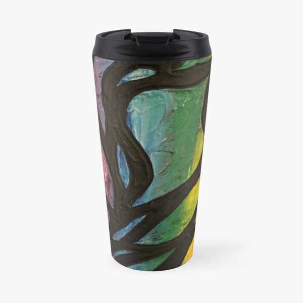 Fire Flame 2 Painting Travel Coffee Mug
