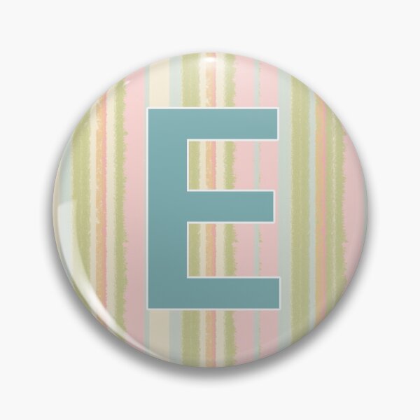 Aperçu de l'œuvre La lettre E aux pastels créée et vendue par digikim.