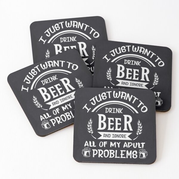 Item preview, DRINK BEER AND IGNORE designed and sold by CCCREW.