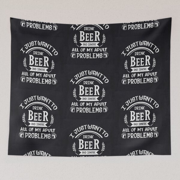 Item preview, DRINK BEER AND IGNORE designed and sold by CCCREW.