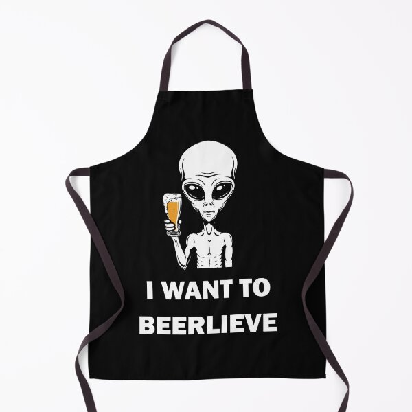 Item preview, I Want To Beerlieve - Alien Holding Beer designed and sold by Byfab.