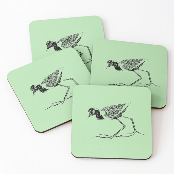Item preview, Comb-Crested Jacana Black Print designed and sold by designsasstultd.