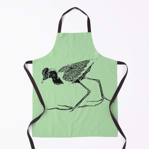 Item preview, Comb-Crested Jacana Black Print designed and sold by designsasstultd.