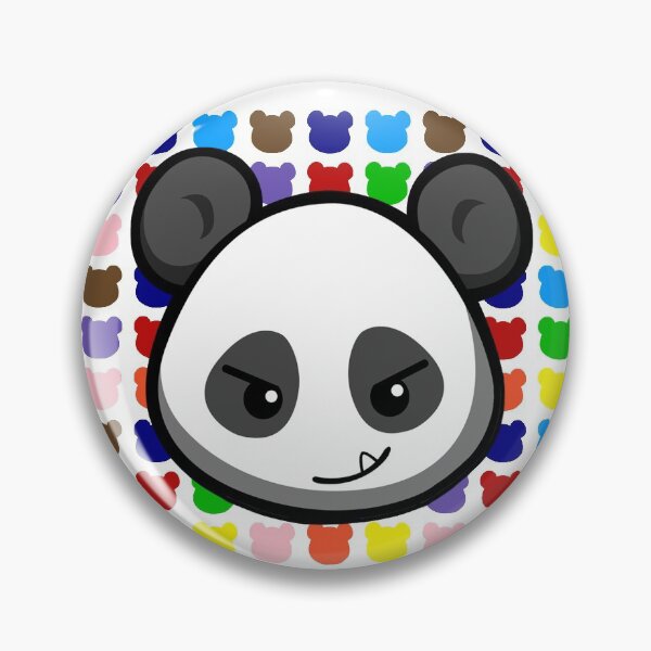 Item preview, Panda Face Kawaii Gay Pride LGBT LGBTQ LGBTQIA Rainbow Pattern  designed and sold by QQ Panda.