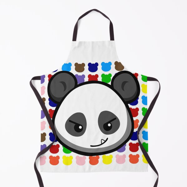 Item preview, Panda Face Kawaii Gay Pride LGBT LGBTQ LGBTQIA Rainbow Pattern designed and sold by QQ Panda.