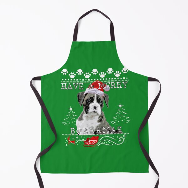 Item preview, Brindle Boxer Dog Sweater for the Holidays designed and sold by 3QuartersToday.