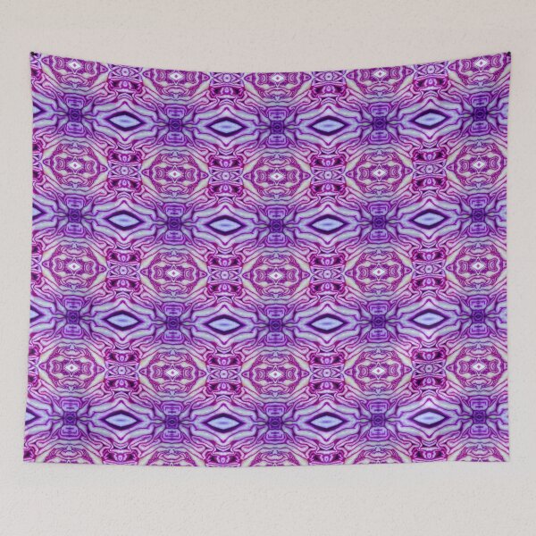 Item preview, Food lovers red cabbage slice Purple pink pattern mandala kitchen classic designed and sold by Julieford.