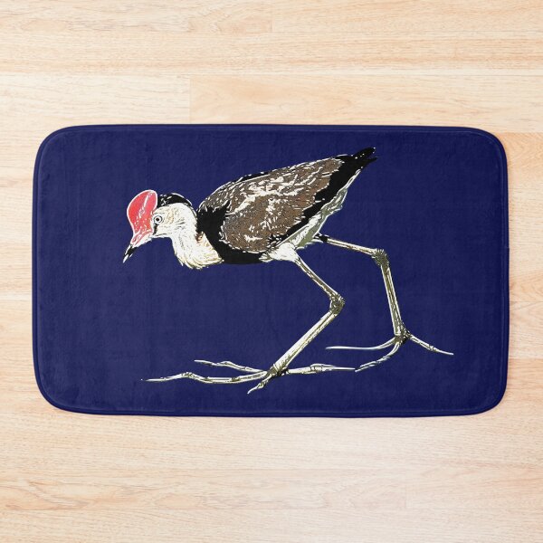 Item preview, Comb-Crested Jacana White Alternate Print designed and sold by designsasstultd.